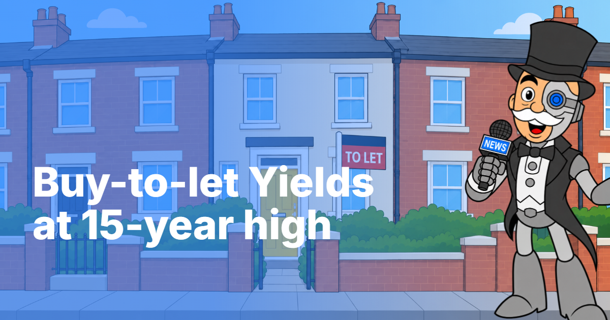 Buy-to-Let Yields at 15-year high