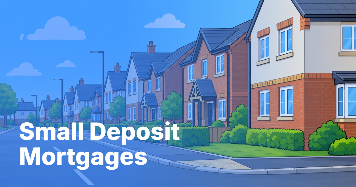 First home with a small deposit