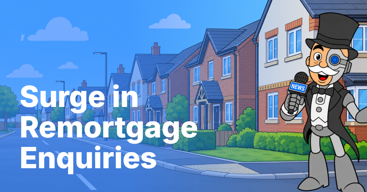 Surge in remortgage enquiries