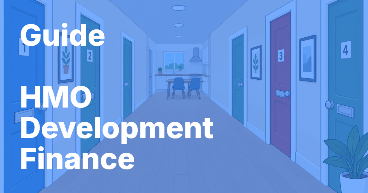 HMO development finance for landlords