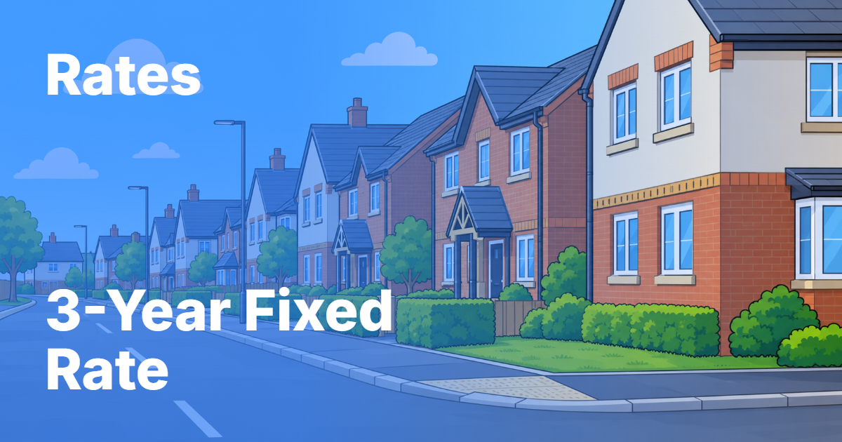 3-year fixed-rate mortgages