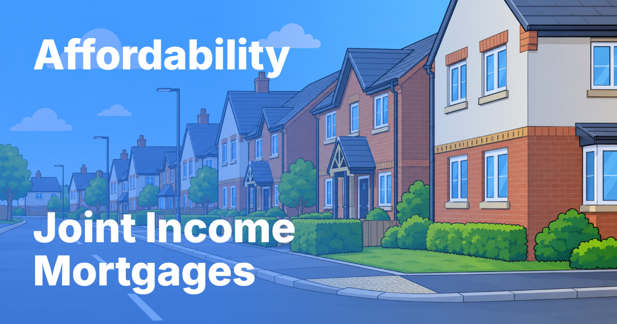 Joint income mortgages for home buyers