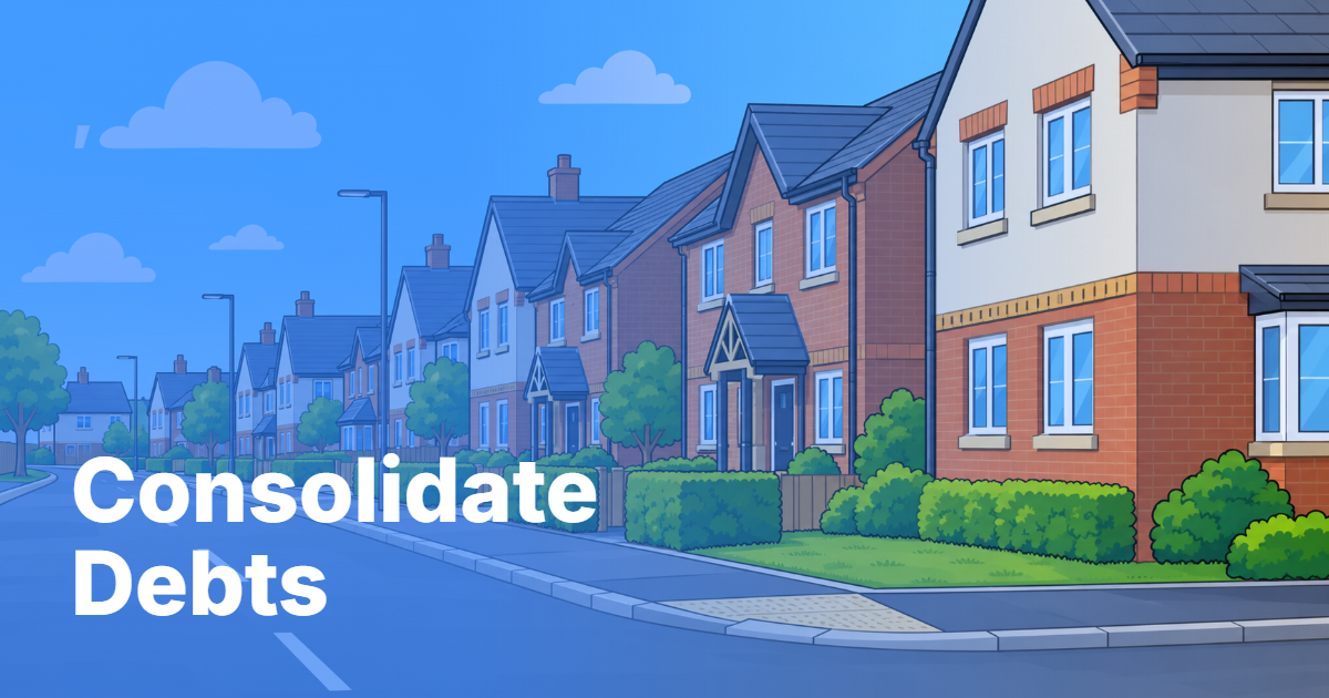 Remortgage to consolidate debts