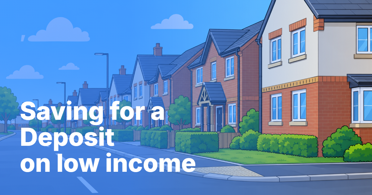 Saving for a first-home deposit on a low income