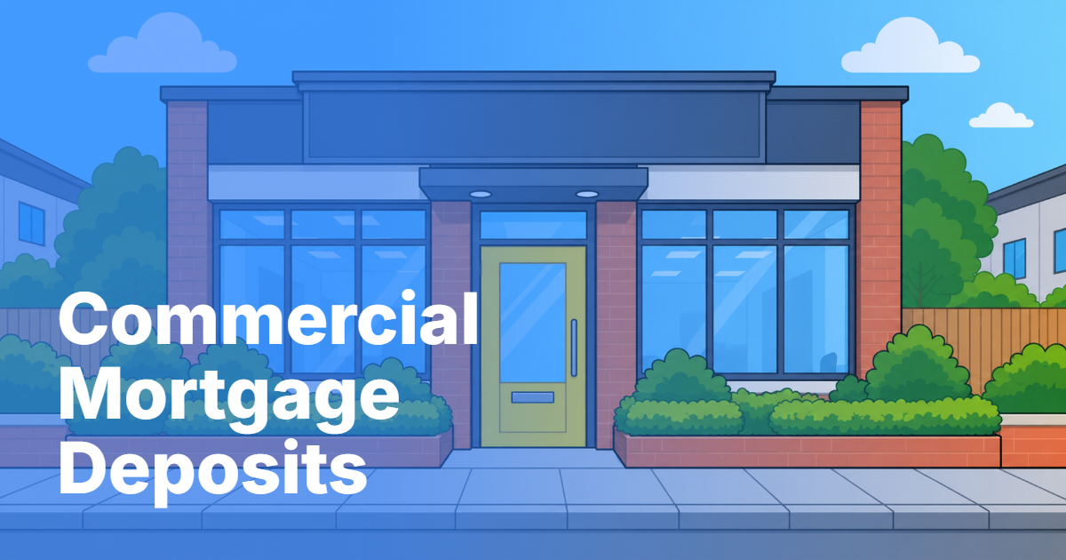 Commercial mortgage deposits guide