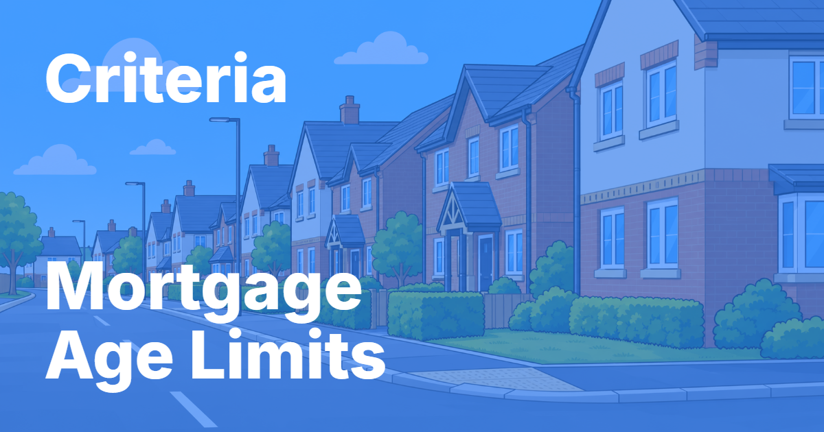Mortgage age limits and later-life borrowing