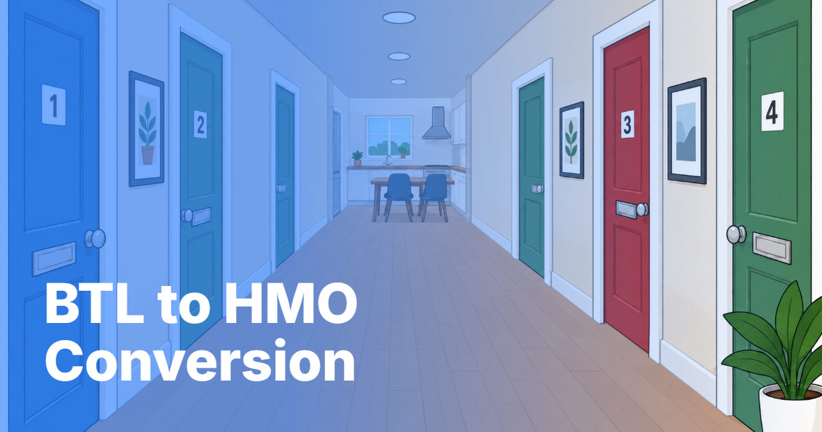 Changing a buy-to-let property to an HMO mortgage