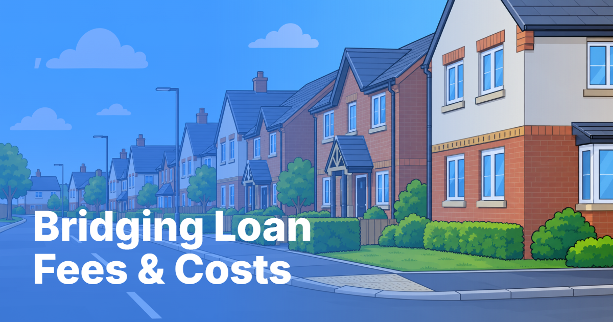 Bridging loan costs and fees