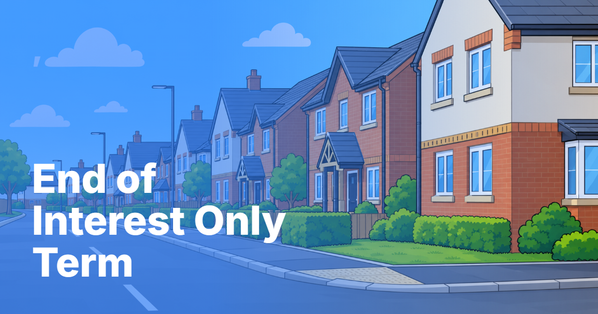 What happens at the end of an interest-only mortgage