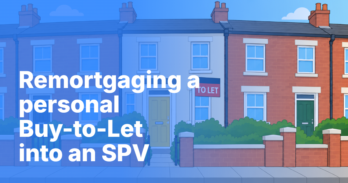 Moving a personal buy-to-let into an SPV company