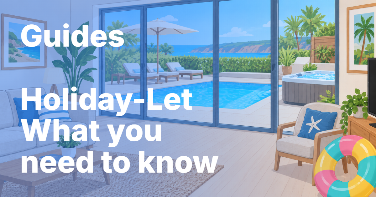 Holiday let property