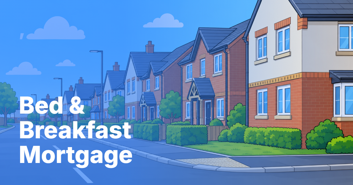 Bed and breakfast mortgage guide illustration