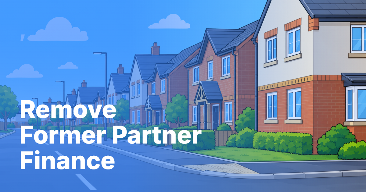 Removing a partner from a mortgage