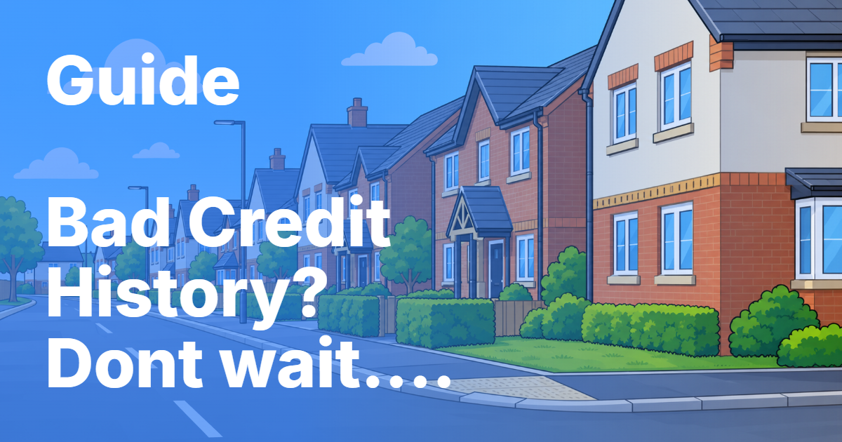 Bad Credit History? Bad Credit History? Don't wait.
