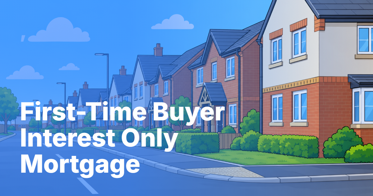 First-time buyer interest-only mortgage illustration
