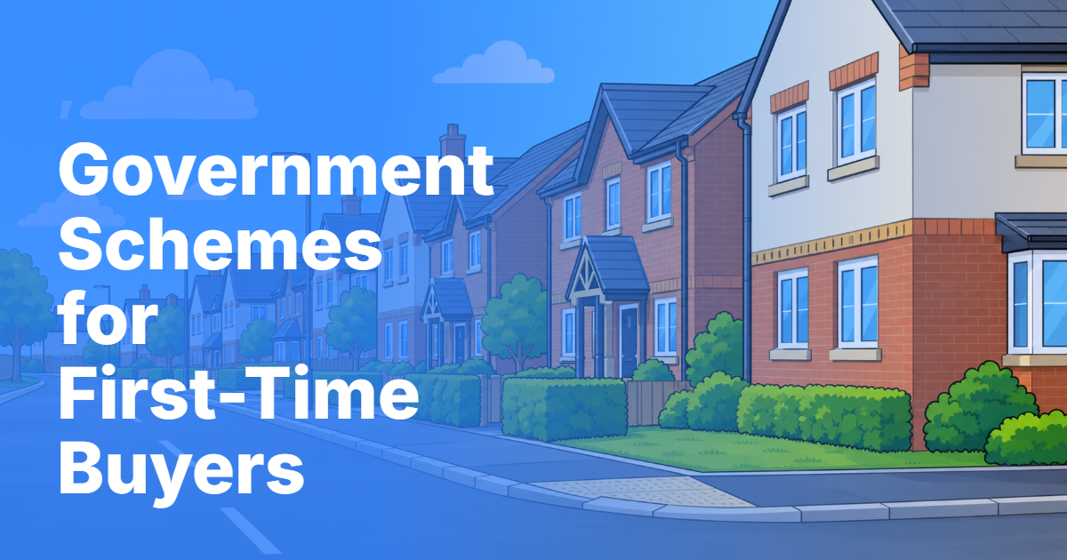 Government schemes for 5% deposit mortgages