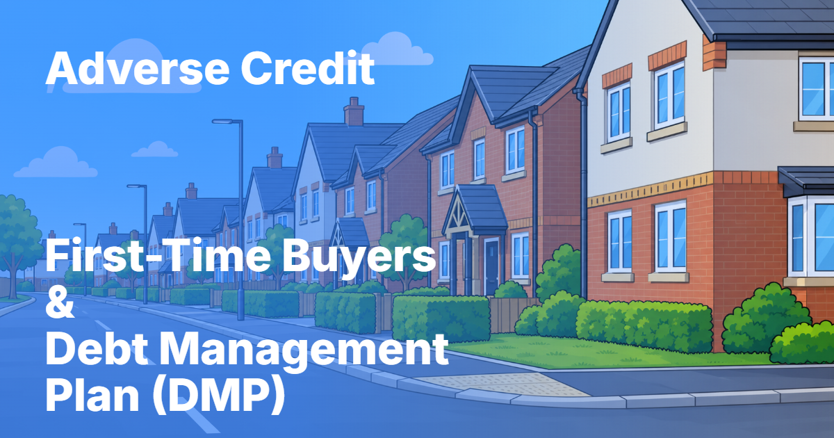 First-time buyer mortgages with a Debt Management Plan