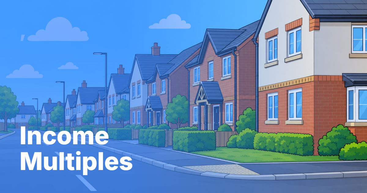 How many times salary can you borrow for a mortgage?
